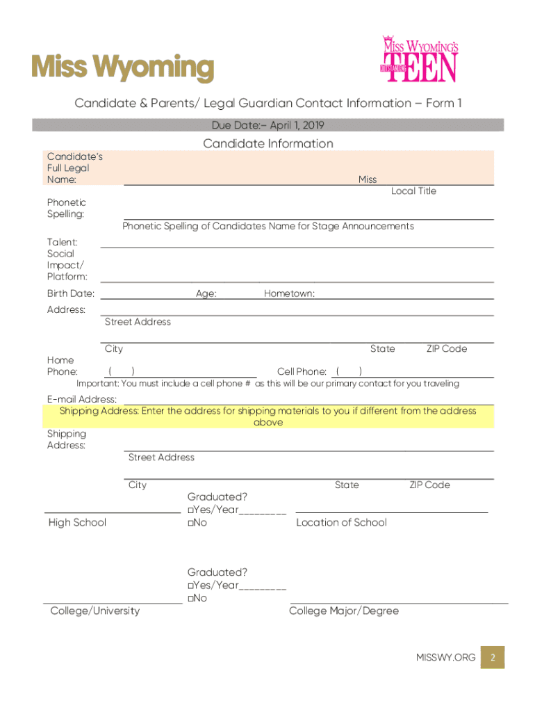 Form preview