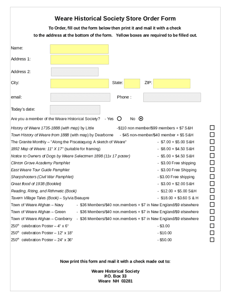 Form preview