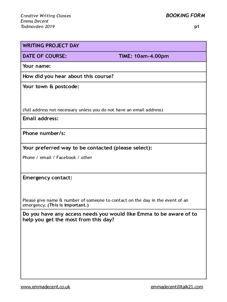Form preview