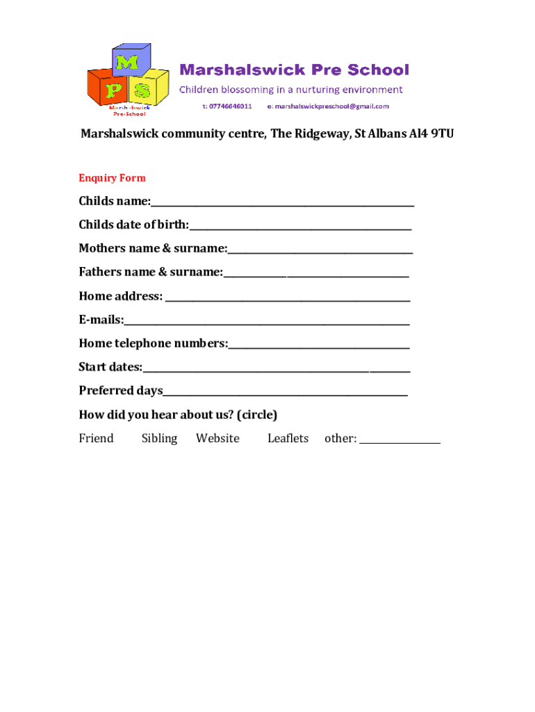 Form preview