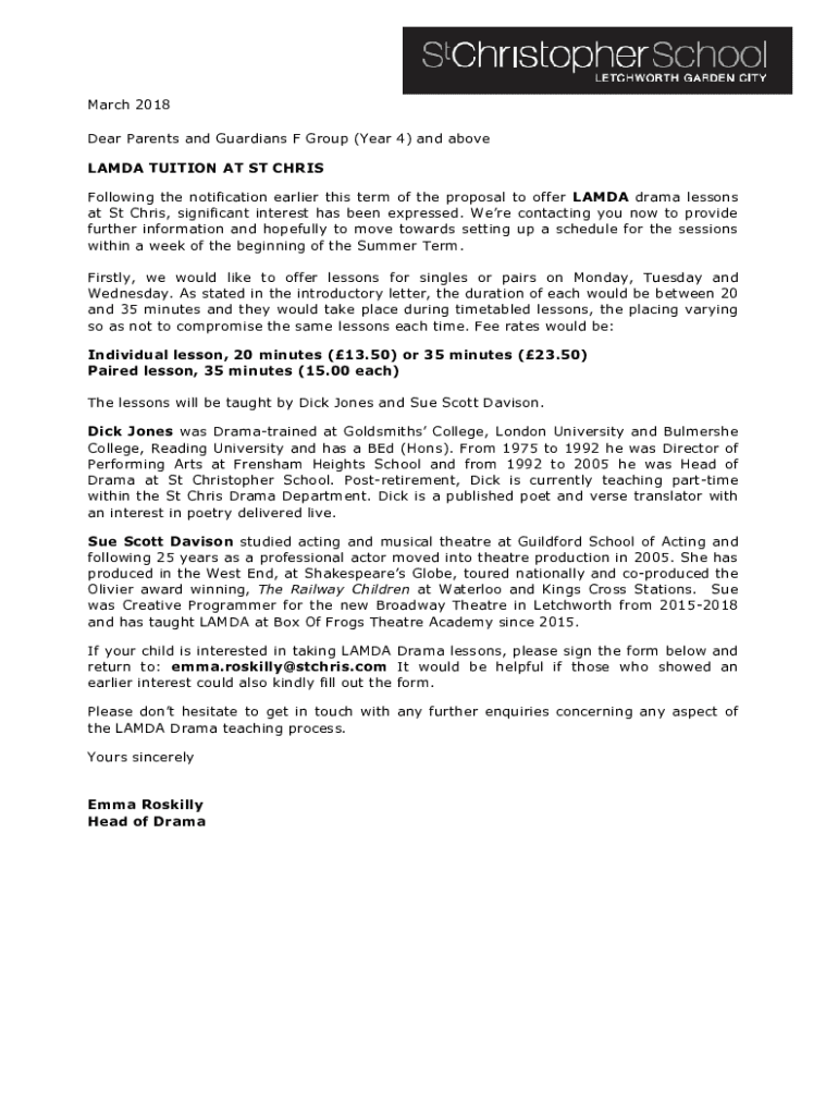 Form preview