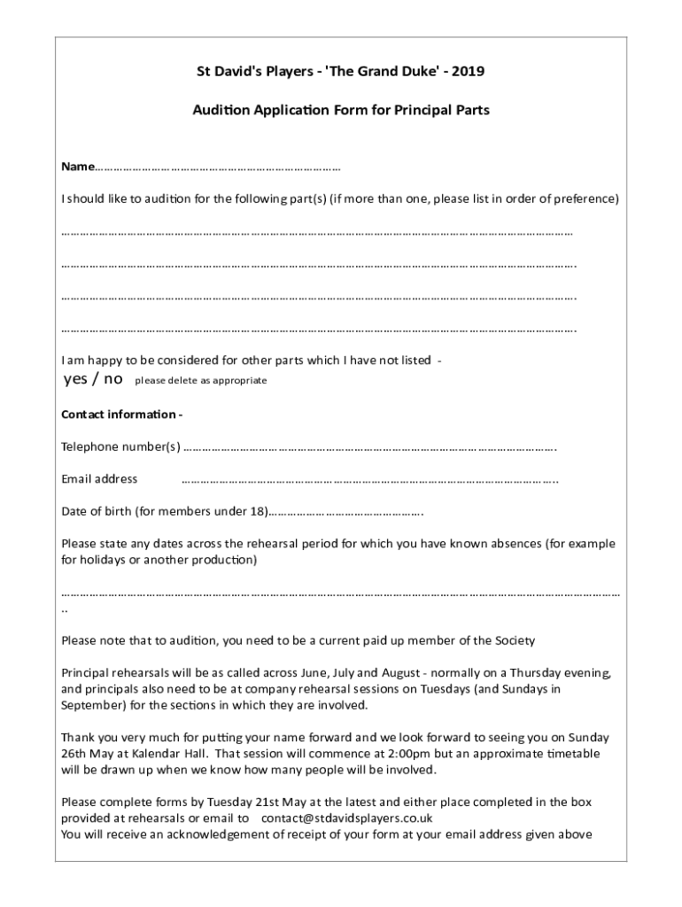 Form preview