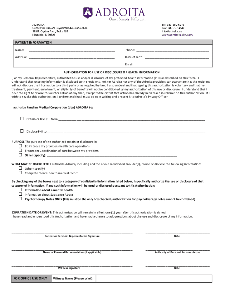 Fillable Online UofU patient authorization University of Utah Health