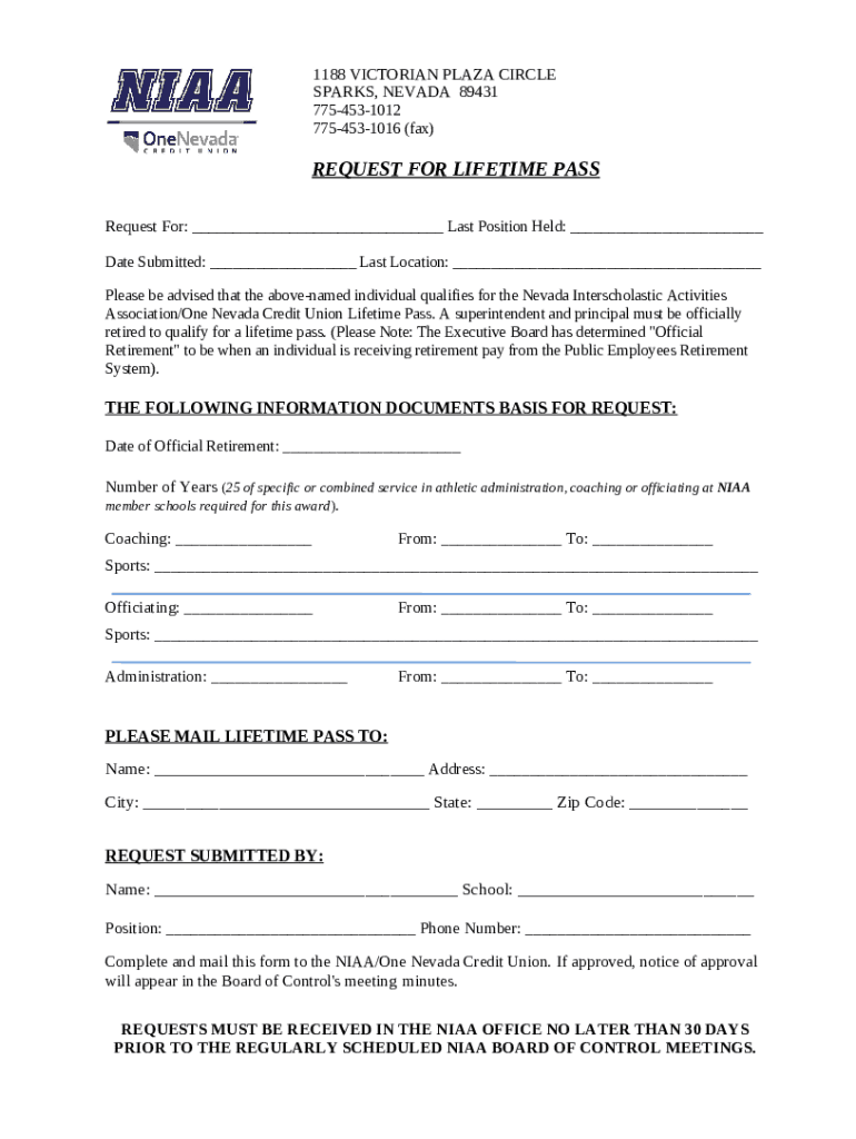 Nevada Interscholastic Activities Association : NIAA s ... Doc Template ...