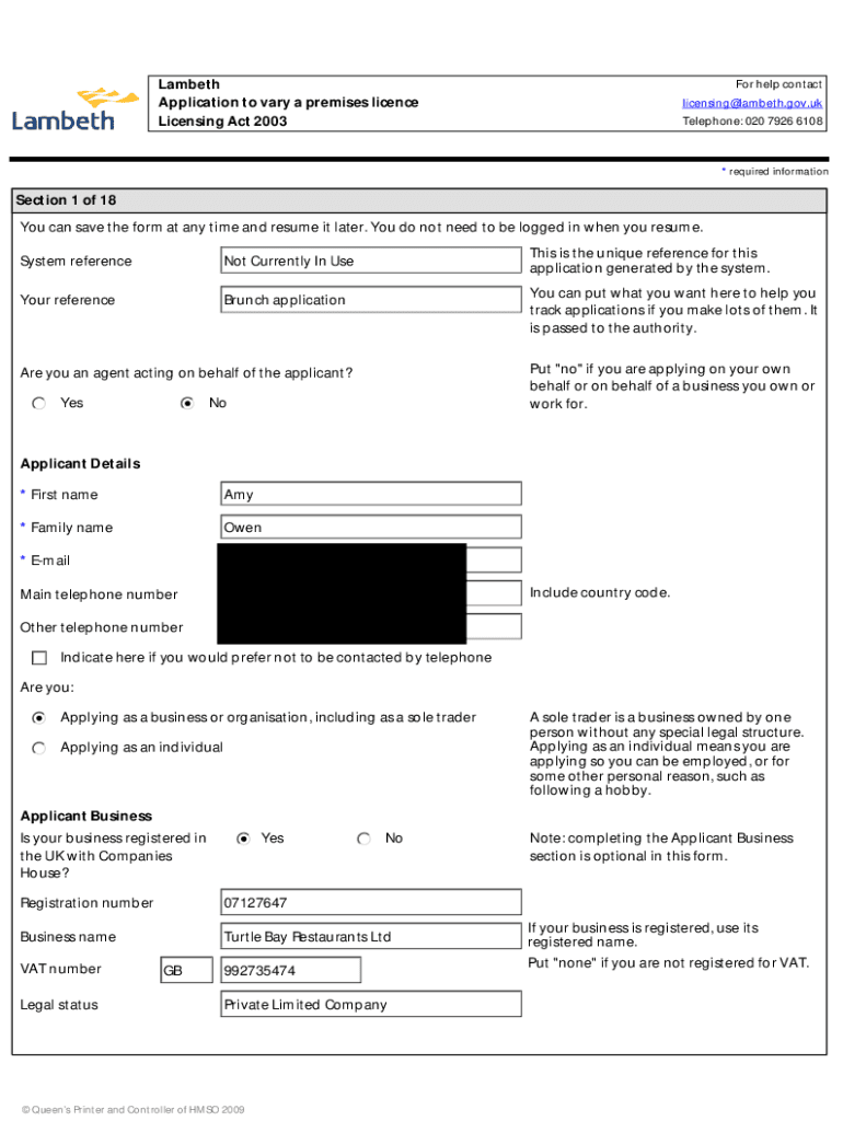 Form preview