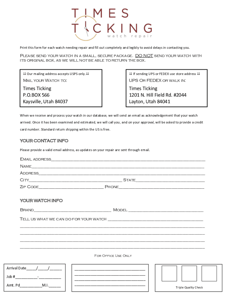 Form preview