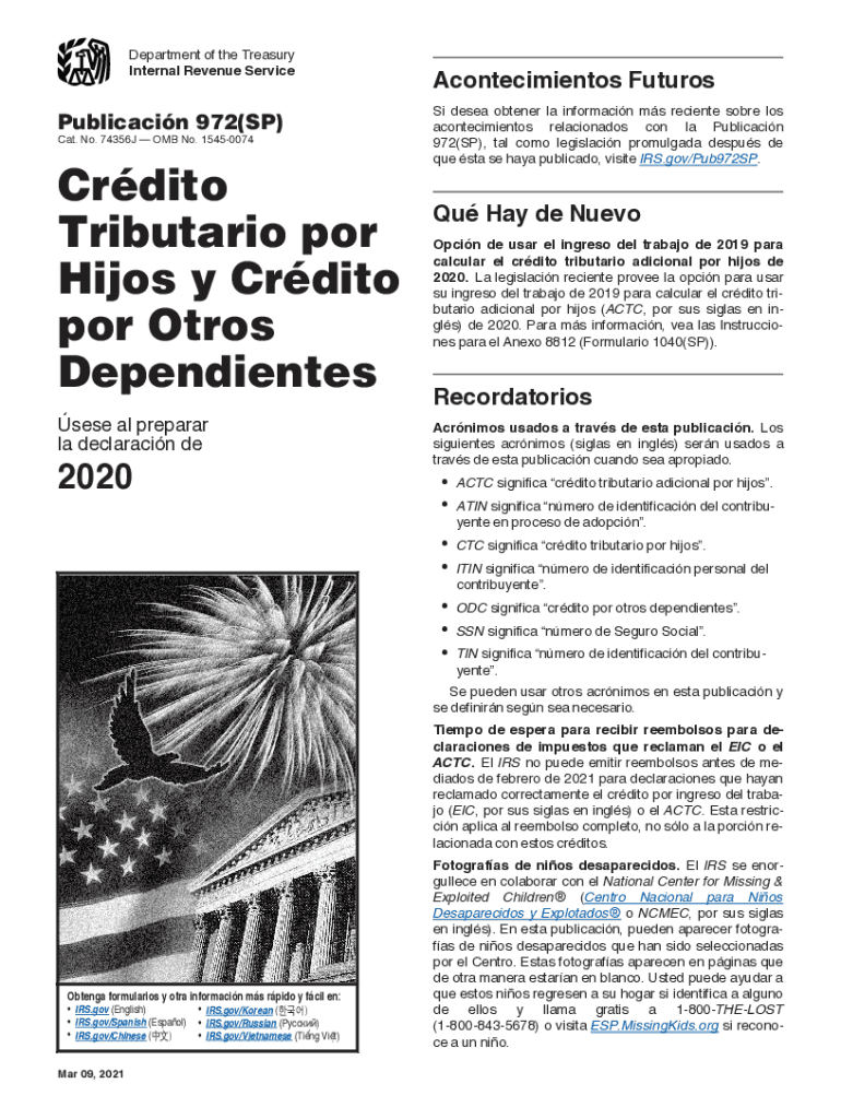 Publicaci n 972(SP) Preview on Page 1