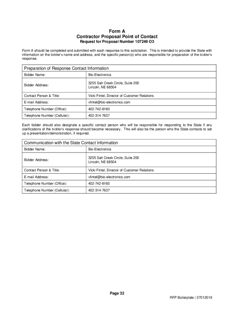 Form preview