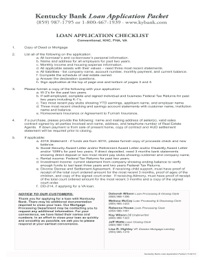 Uniform Residential Loan Application