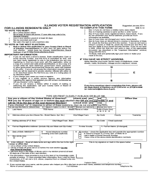 Illinois Voter Registration Application