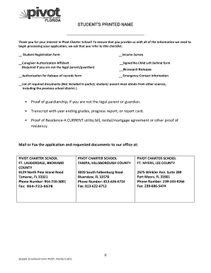 Student Registration Form