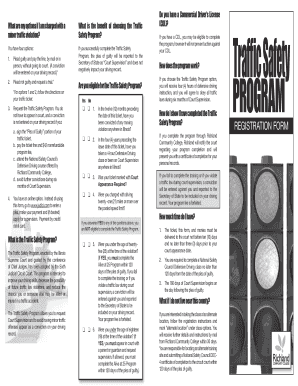 Illinois Traffic Safety Program Registration Form