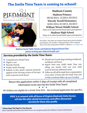 Smile Time Dental Clinic Application