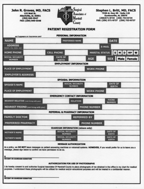 Authorization to Pay and Release Medical Information
