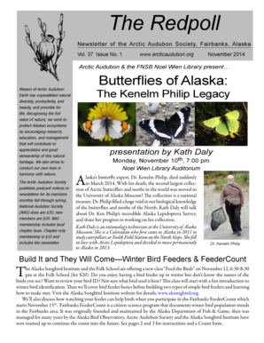Fairbanks FeederCount Form