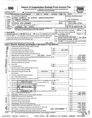 IRS Form 990 2006