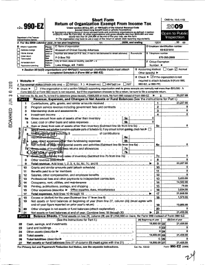 IRS Form 990-EZ