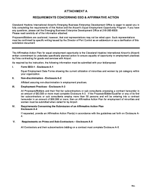 EEO Affidavit and Employment Data Form