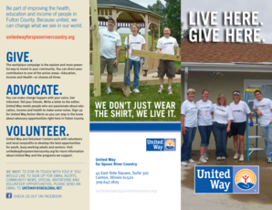 United Way Pledge Card