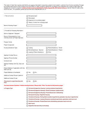 Letter of intent pdf - template for letter of intent form