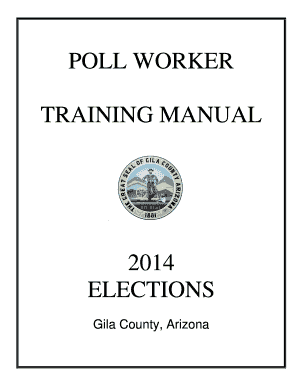Poll Worker Certificate of Qualification