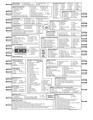 Utah Motor Vehicle Crash Report Form