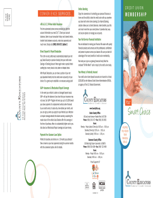 Credit Union Membership Application