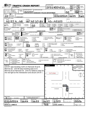 Ohio Traffic Crash Report