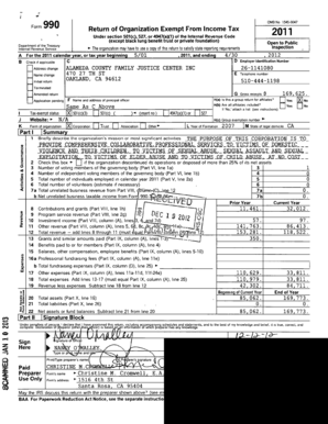IRS Form 990 2011