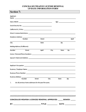 Form preview