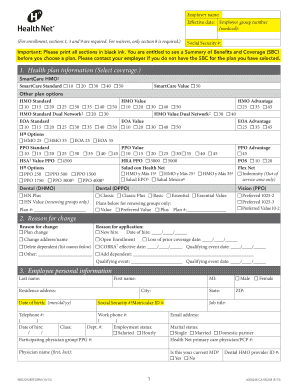 Small Business Group Enrollment Form