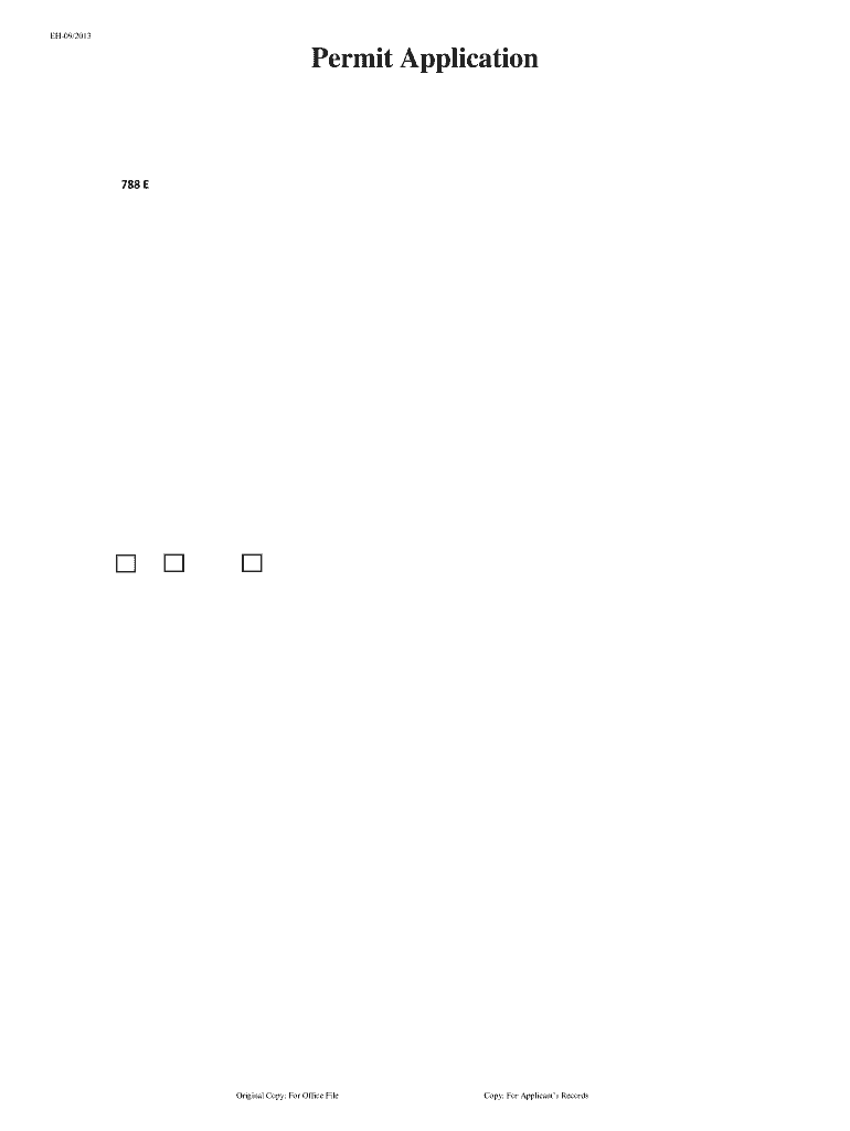 Fillable Online slcohealth Permit Application Salt Lake County Health