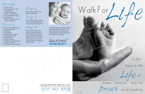 Walk for Life Sponsor Pledge Form