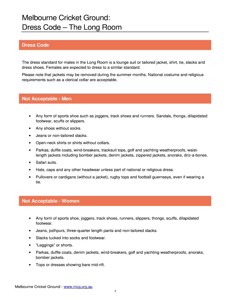 Fillable Online Melbourne Cricket Ground Fax Email Print pdfFiller