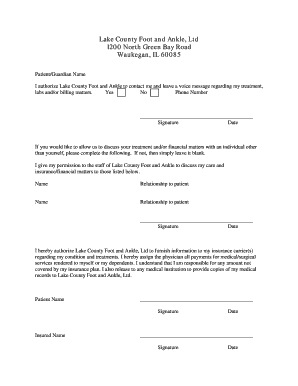 Medical Authorization and Privacy Notice