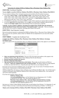 GEMCare Medicare Plus Enrollment Form