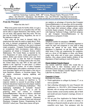 Parent Initiated School Transfer Request