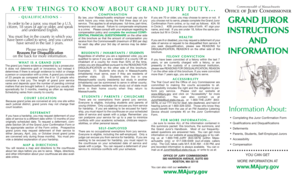 Massachusetts Grand Jury Service Confirmation Form