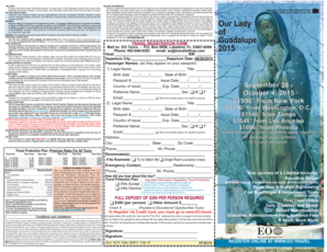 Mexico Travel Registration Form