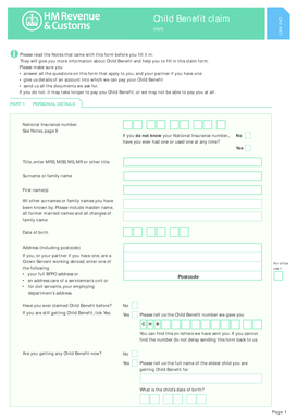 Child Benefit claim - Podatekangielski.pl