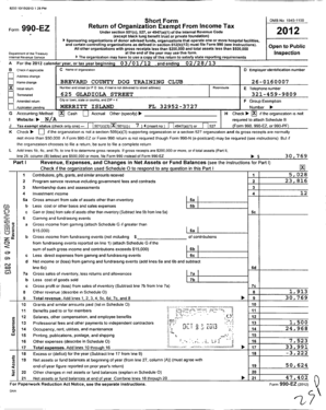 Supplier evaluation template - 8253 10/15/2013 1 28 PM Form Short Form Return of Organization Exempt From Income Tax 990 -EZ OMB No 1545-1150 Under section 501(c ), 527, or 4947( a)(1) of the Internal Revenue Code (except black lung benefit trust or pnvate foundation) /