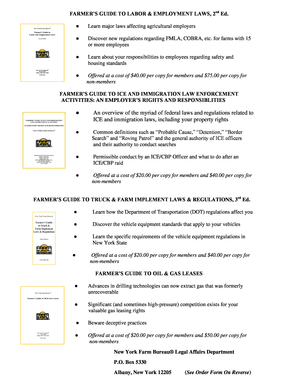 Farmer's Guide to Labor & Employment Laws