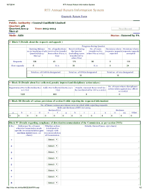 RTI Annual Return Information System