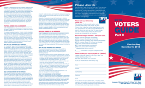 New York State League of Women Voters Membership Form