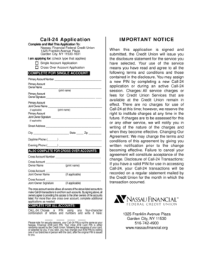 Call-24 Application Form