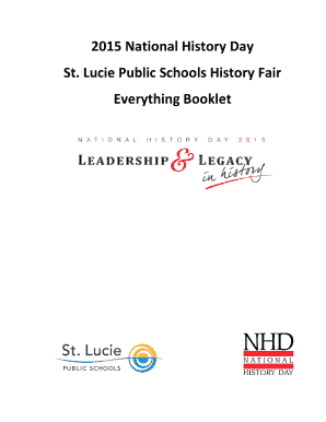 National History Day Student Guide