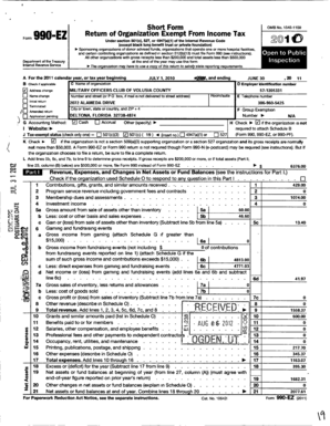 Form 990-EZ 2011