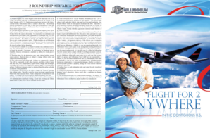 2 Roundtrip Airfares for 2 Adults