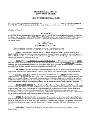 Commercial Lease Agreement