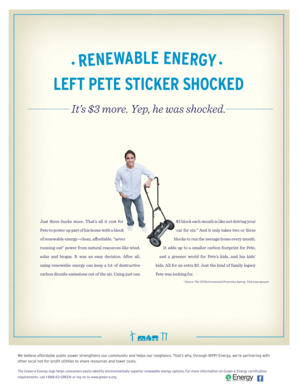 Renewable Energy Program Enrollment Form